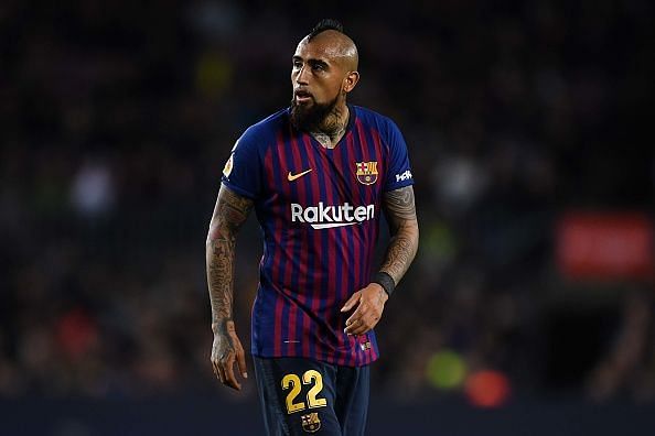 Vidal has started the last three league games