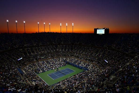 Arthur Ashe Stadium - The primary court of the US Open and the largest tennis stadium in the world by capacity