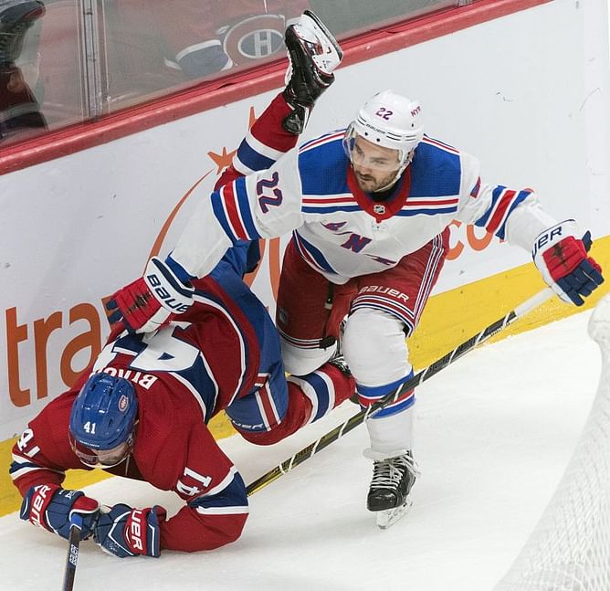 Weber, Lehkonen each score twice, Canadiens top Rangers 5-2