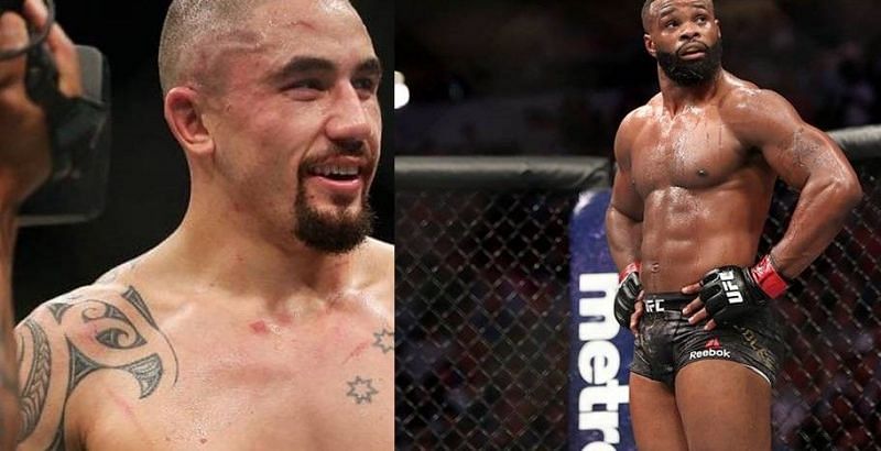 Robert Whittaker (left) and Tyron Woodley (right) are sagacious combatants