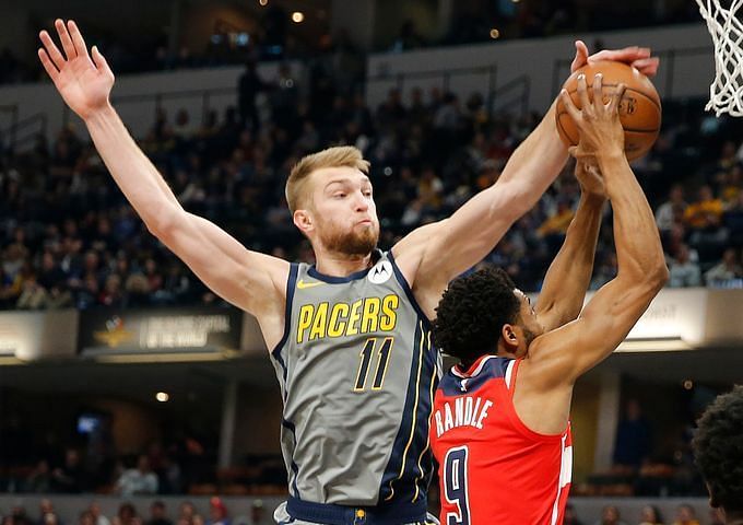 Domantas Sabonis came off the bench and tallied a double-double