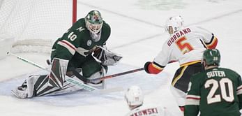 Tkachuk's goal in 3rd gives Flames 2-1 win over Wild