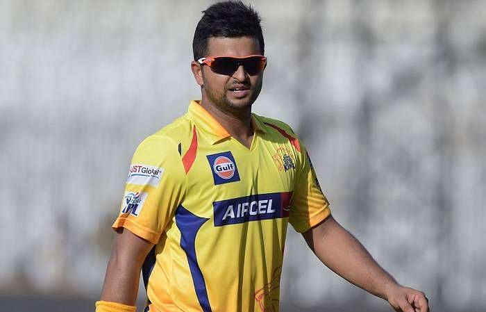 Suresh Raina in action for CSK