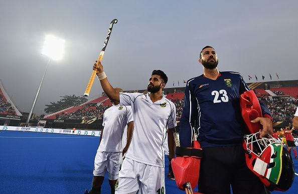 Canada v South Africa - FIH Men&#039;s Hockey World Cup