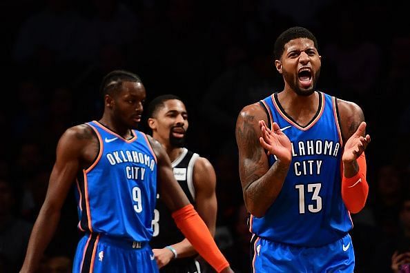 Paul George had another great night for the Thunder
