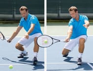 Practice forehand and backhand strokes 