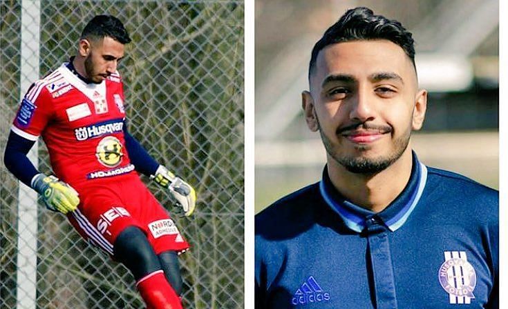 Karman Saini currently plies his trade in the Swedish fourth division