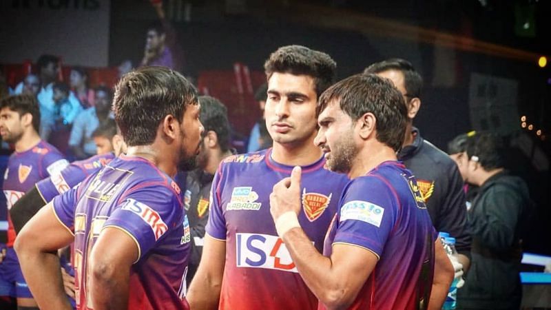 Joginder Narwal has Dabang Delhi K.C from the front with some commendable performances