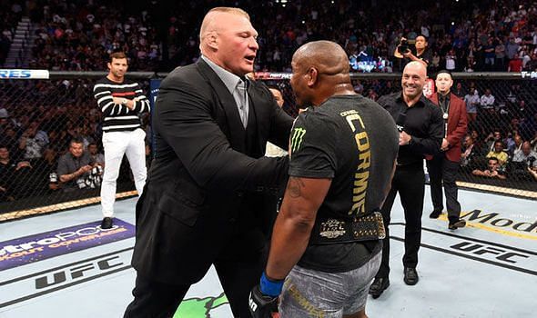 Brock Lesnar&#039;s unexpected appearance caused a ton of controversy in July