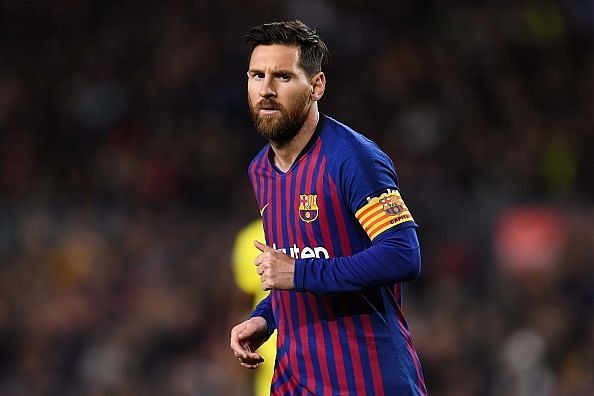 Messi finished a shocking fifth in the rankings