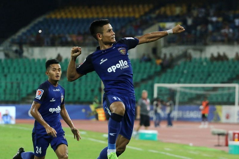 Thoi Singh is the leading goalscorer for Chennaiyin FC this season