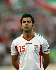 Pejman Montazeri is Iran's eldest player in the squad