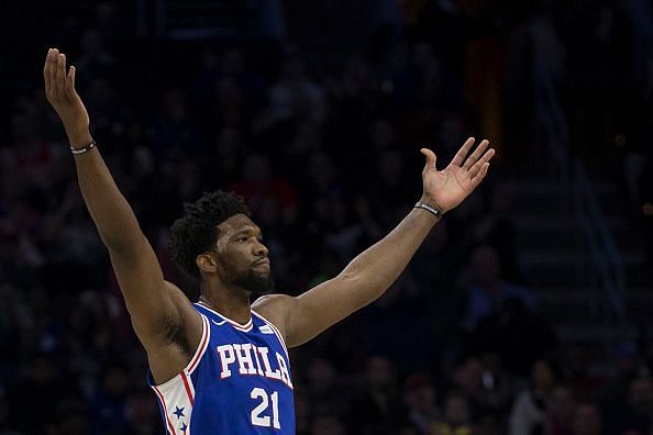 The Philadelphia 76ers had everything working to win this game