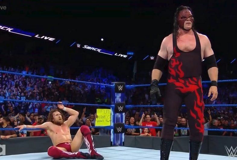 Daniel Bryan in shock after being saved by his former tag-partner Kane