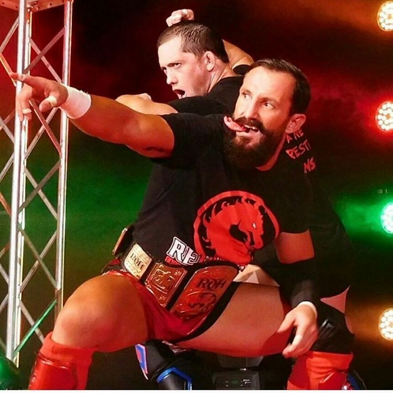 Kyle O&#039;Reilly and Bobby Fish, known as ReDragon in Ring of Honor.
