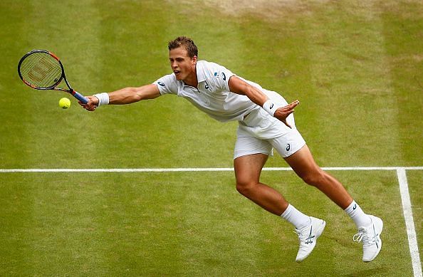 Vasek Pospisil at The Championships - Wimbledon 2015