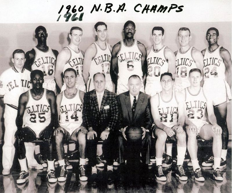 Virtually the same squad, with the same core, won 8 straight championships from &#039;59-&#039;66