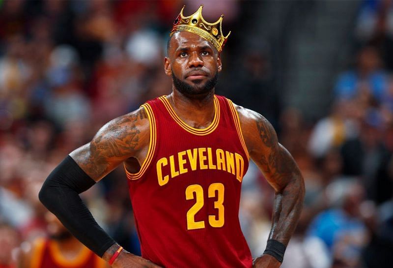 King LeBron James