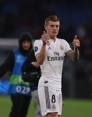 Kroos has been absent since Madrid's victory over Roma in the Champions League.