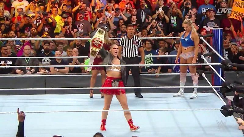 Ronda Rousey faced Charlotte Flair at Survivor Series