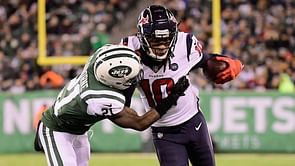 Hopkins' two TDs help Texans close in on AFC South title with win over Jets