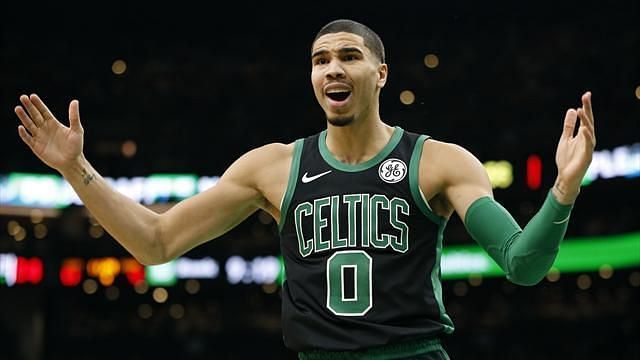 Jayson Tatum went 1-for-5 from distance