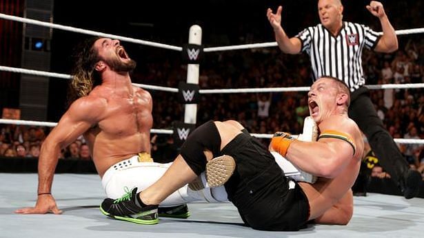 Seth Rollins has a deep and technical moveset, like the figure four leg lock.