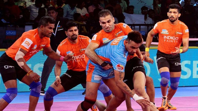 U Mumba displayed yet another all-round performance against the Bengal Warriors