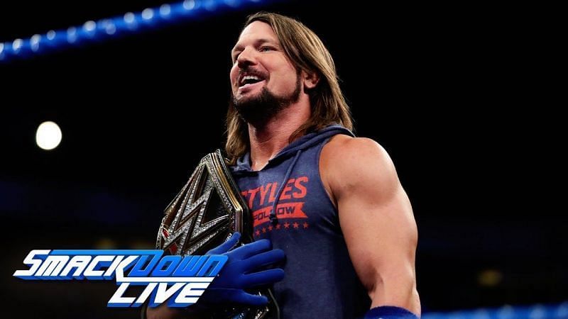 AJ Styles, Smackdown world champion.