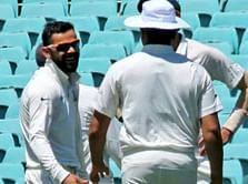 AUS vs IND: अभ्यास मैच में विराट कोहली ने विकेट लेने के बाद दी मजेदार प्रतिक्रिया