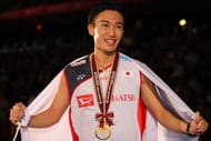 Kento Momota was unquestionably the best player in men's singles game this year