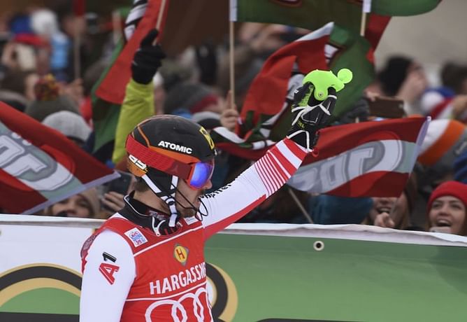Hirscher earns Austrian-record 63rd World Cup ski win