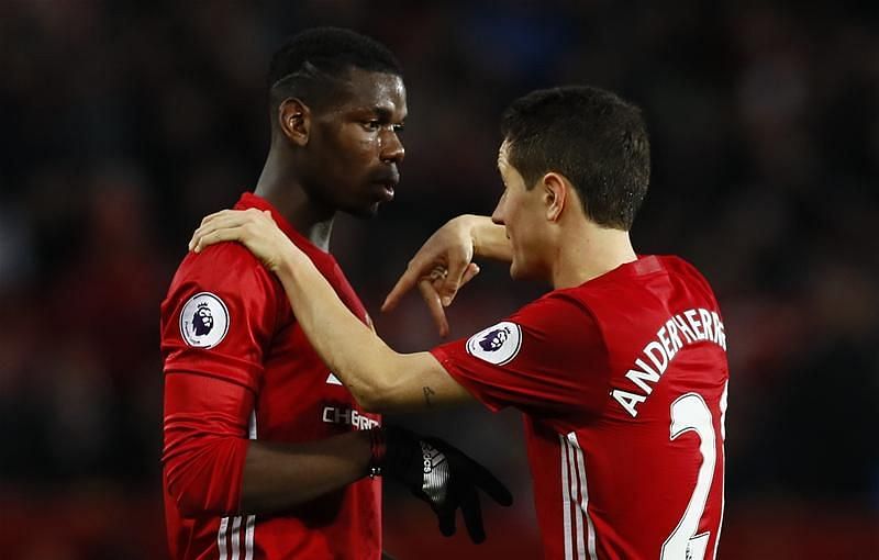 Pogba and Herrera midfield engineers