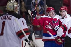 Wilson scores, is ejected as Capitals extend win streak to 7