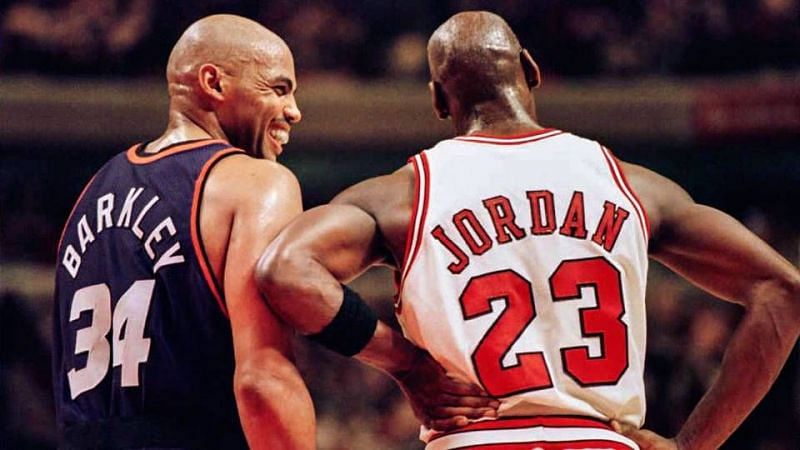 Charles Barkley and Michael Jordan (Image Courtesy: Sporting News)