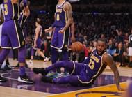 Lebron James against the Spurs