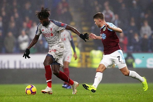 Origi failed to impress against Burnley