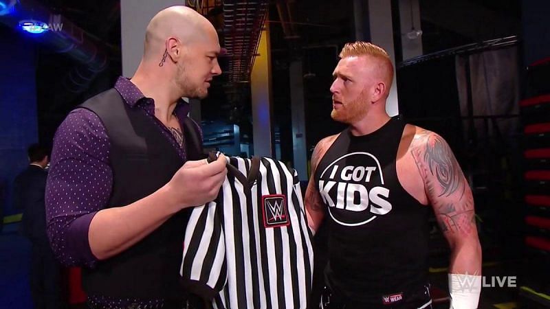 Heath Slater is now a referee!