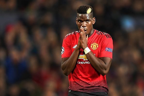 Pogba has cut a frustrated figure at Manchester United as of late