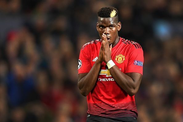 Pogba has cut a frustrated figure at Manchester United as of late