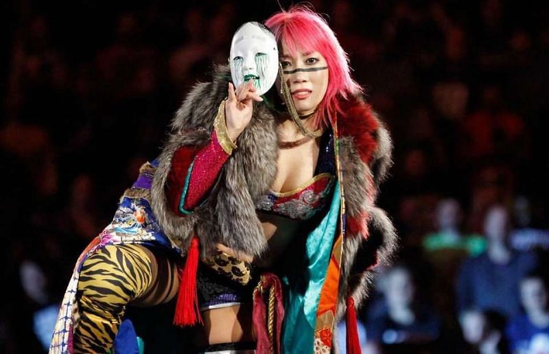 Asuka is a wild card in the match