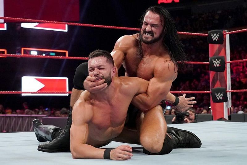 Drew McIntyre on his way to the main event