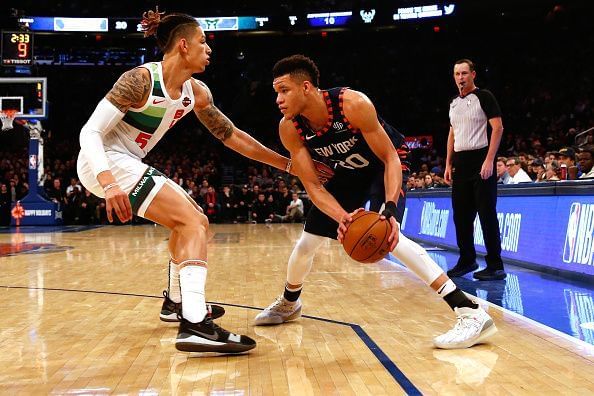 Milwaukee Bucks v New York Knicks