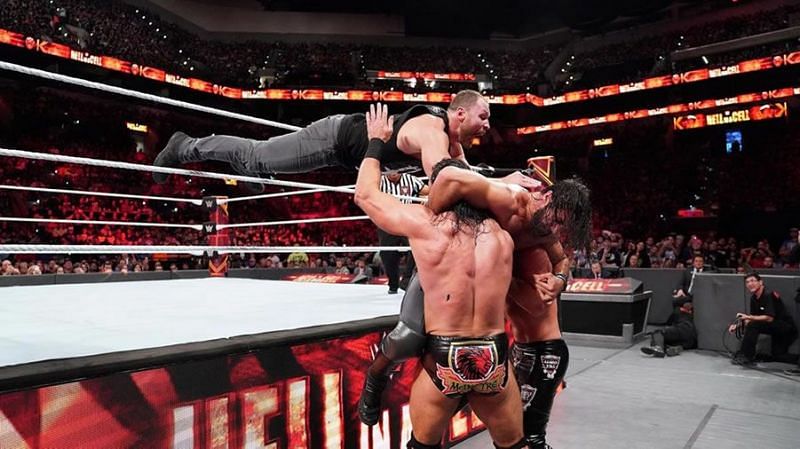 The Showoff and The Scottish Psychopath defended their titles against 2/3 of the Shield at HIAC