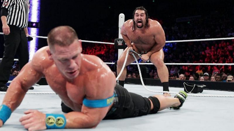 Rusev&#039;s undefeated streak was ended by Cena in 2015
