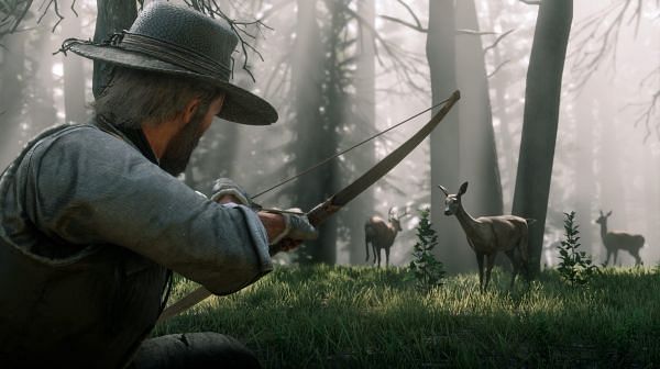 Hunting in Red Dead Redemption 2