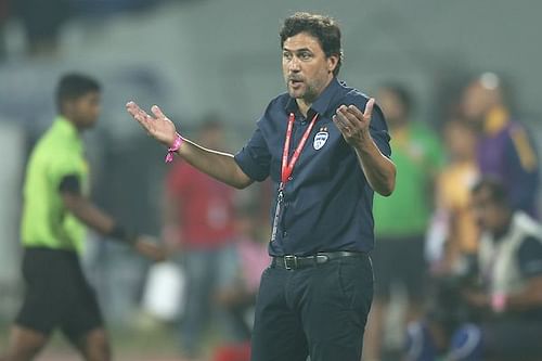 Bengaluru FC coach Carles Cuadrat was satisfied with a 1-1 draw against Mumbai City [Image: ISL]