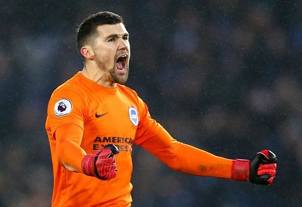 Mathew Ryan who plies his trade with Brighton and Hove Albion
