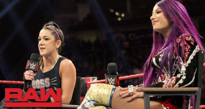 Bayley and Sasha Banks teased a new WWE Tag Team women titles during this week&#039;s edition