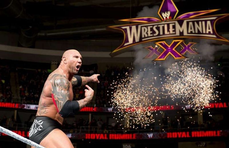 Image result for batista wrestlemania